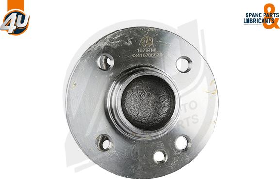 4U 16797MI - Riteņa rumbas gultņa komplekts ps1.lv