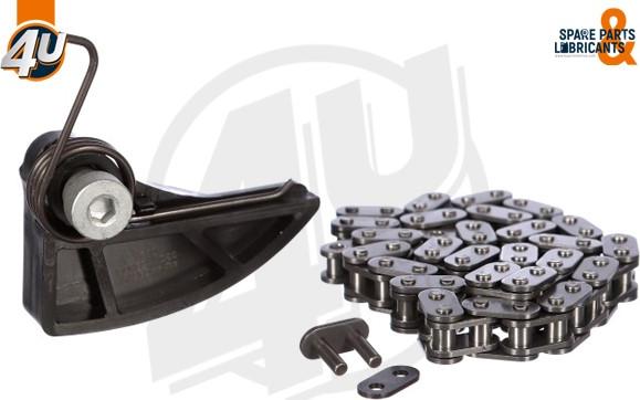 4U Autoparts 44095VV - Ķēdes komplekts, Eļļas sūkņa piedziņa ps1.lv