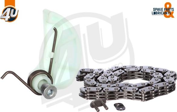 4U Autoparts 44096VV - Ķēde, Eļļas sūkņa piedziņa ps1.lv