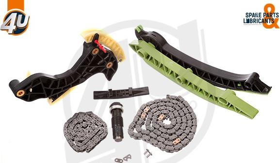 4U Autoparts 44045MR - Sadales vārpstas piedziņas ķēdes komplekts ps1.lv