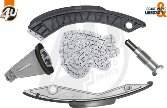 4U Autoparts 44004BW - Sadales vārpstas piedziņas ķēdes komplekts ps1.lv