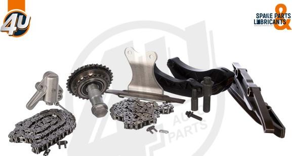 4U Autoparts 44133BW - Sadales vārpstas piedziņas ķēdes komplekts ps1.lv