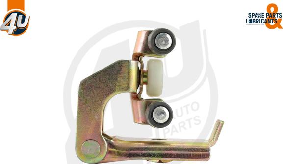 4U Autoparts 45804VV - Virzošais rullītis, Bīdāmās durvis ps1.lv