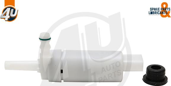 4U Autoparts 46202MR - Ūdenssūknis, Stiklu tīrīšanas sistēma ps1.lv