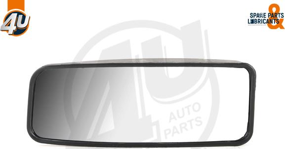 4U Autoparts 41509MR - Spoguļstikls, Ārējais atpakaļskata spogulis ps1.lv