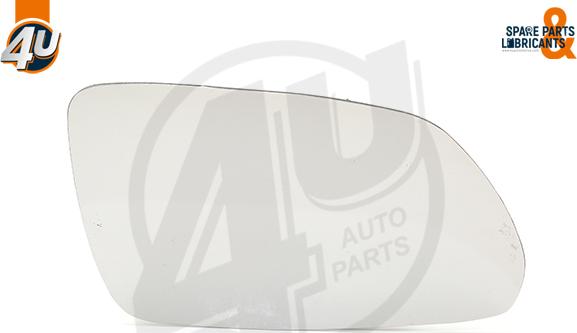 4U Autoparts 41535VV - Spoguļstikls, Ārējais atpakaļskata spogulis ps1.lv