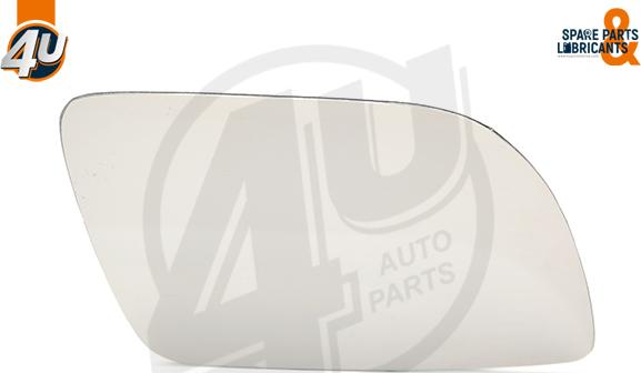 4U Autoparts 41533VV - Spoguļstikls, Ārējais atpakaļskata spogulis ps1.lv