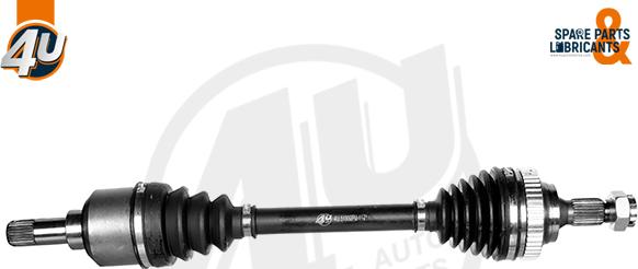 4U Autoparts 51332PU - Piedziņas vārpsta ps1.lv