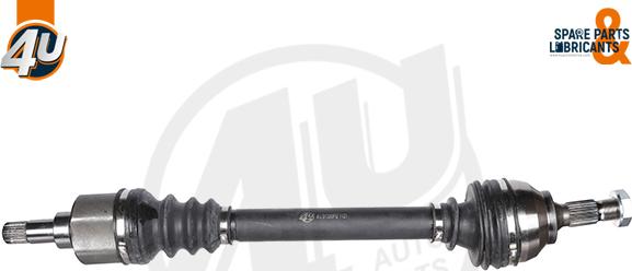 4U Autoparts 51320PU - Piedziņas vārpsta ps1.lv