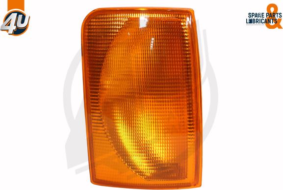 4U Autoparts 60374VV - Pagrieziena signāla lukturis ps1.lv