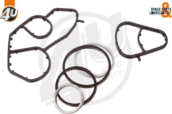 4U Autoparts 61693PU - Blīve, Eļļas filtra korpuss ps1.lv