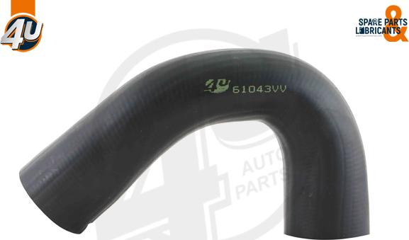 4U Autoparts 61043VV - Pūtes sistēmas gaisa caurule ps1.lv