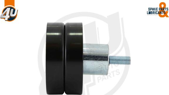 4U Autoparts 14453DF - Parazīt / Vadrullītis, Ķīļrievu siksna ps1.lv