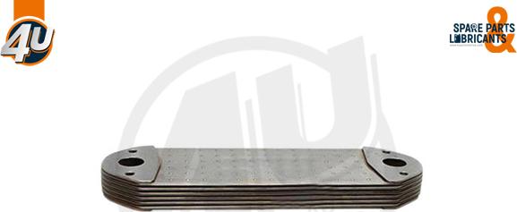 4U Autoparts 14166VO - Eļļas radiators, Motoreļļa ps1.lv