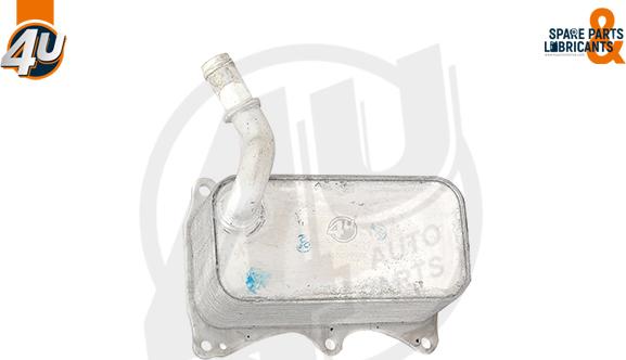 4U Autoparts 14302MR - Eļļas radiators, Motoreļļa ps1.lv