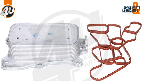 4U Autoparts 14311MR - Eļļas radiators, Motoreļļa ps1.lv