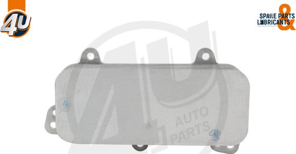 4U Autoparts 14248VV - Eļļas radiators, Motoreļļa ps1.lv