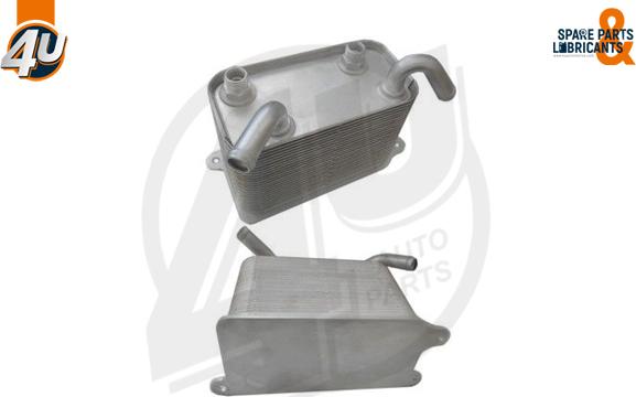 4U Autoparts 14254VV - Eļļas radiators, Motoreļļa ps1.lv