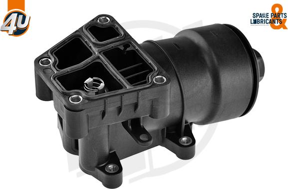 4U Autoparts 14269VV - Korpuss, Eļļas filtrs ps1.lv