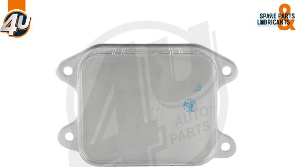 4U Autoparts 14264VV - Eļļas radiators, Motoreļļa ps1.lv