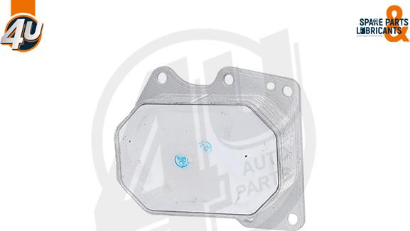 4U Autoparts 14274PU - Eļļas radiators, Motoreļļa ps1.lv