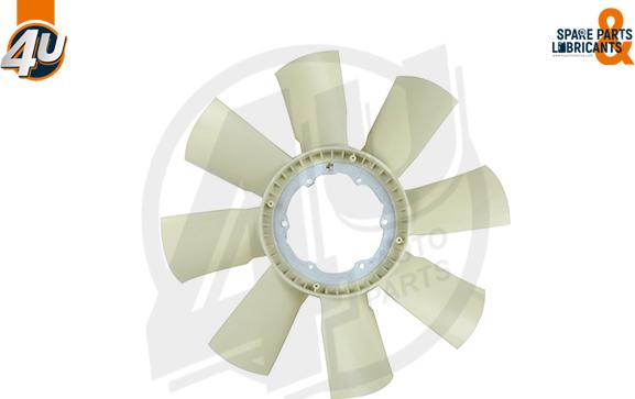 4U Autoparts 15483SC - Ventilators, Motora dzesēšanas sistēma ps1.lv