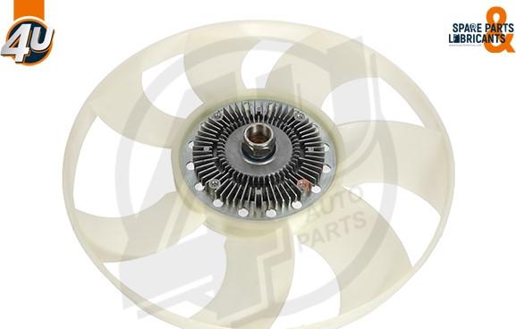 4U Autoparts 15501FR - Ventilators, Motora dzesēšanas sistēma ps1.lv