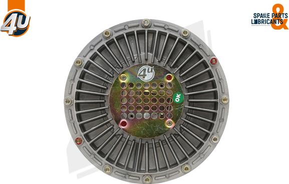 4U Autoparts 15343SC - Sajūgs, Radiatora ventilators ps1.lv