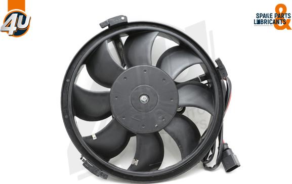 4U Autoparts 15257VV - Ventilators, Motora dzesēšanas sistēma ps1.lv