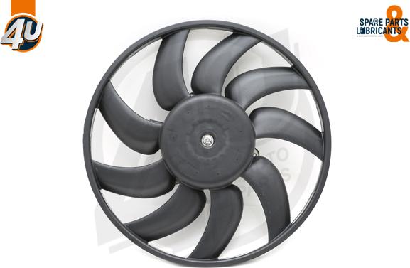 4U Autoparts 15266VV - Ventilators, Motora dzesēšanas sistēma ps1.lv