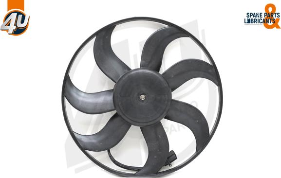 4U Autoparts 15260VV - Ventilators, Motora dzesēšanas sistēma ps1.lv