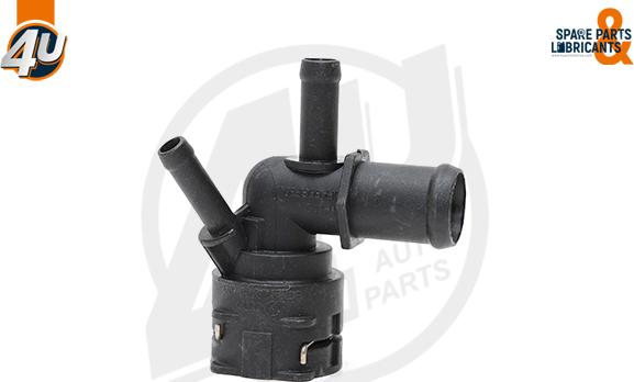 4U Autoparts 16369VV - Dzesēšanas šķidruma flancis ps1.lv