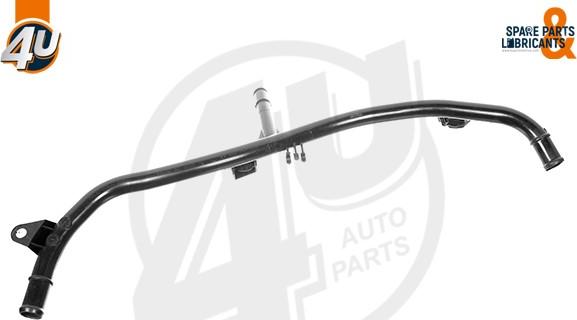 4U Autoparts 16284VV - Dzesēšanas šķidruma caurule ps1.lv