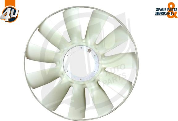 4U Autoparts 18460MN - Ventilatora darba rats, Motora dzesēšanas sistēma ps1.lv