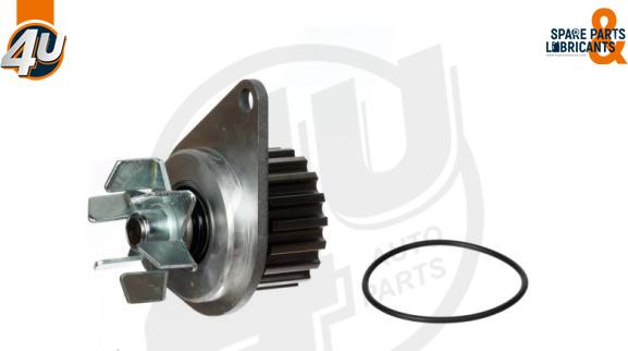 4U Autoparts 13278PU - Ūdenssūknis ps1.lv