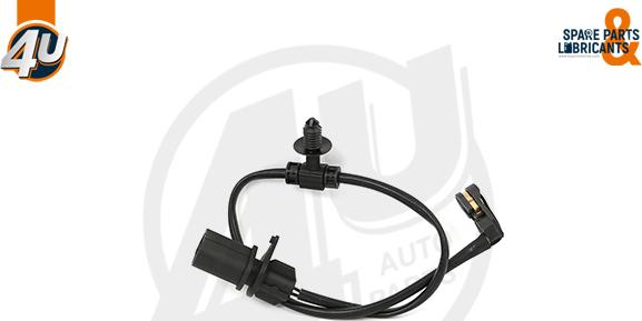 4U Autoparts 12468VV - Indikators, Bremžu uzliku nodilums ps1.lv