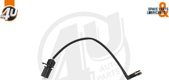 4U Autoparts 12467VV - Indikators, Bremžu uzliku nodilums ps1.lv