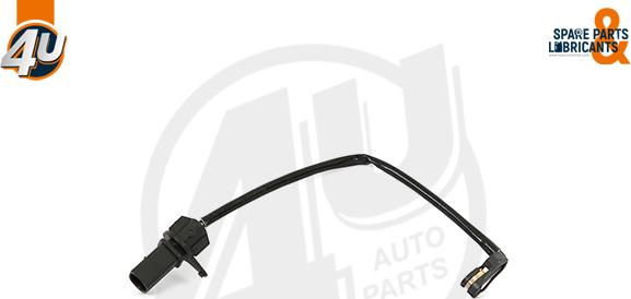 4U Autoparts 12478VV - Indikators, Bremžu uzliku nodilums ps1.lv