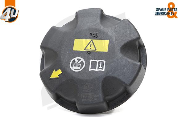 4U Autoparts 12662BW - Vāciņš, Dzesēšanas šķidruma rezervuārs ps1.lv