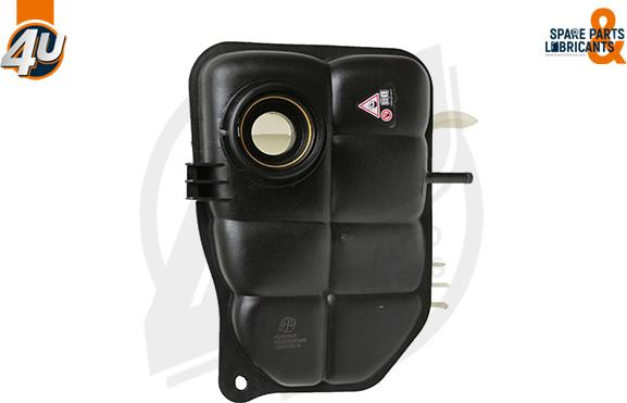 4U Autoparts 12707MR - Kompensācijas tvertne, Dzesēšanas šķidrums ps1.lv