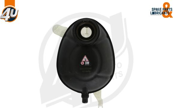 4U Autoparts 12718MR - Kompensācijas tvertne, Dzesēšanas šķidrums ps1.lv