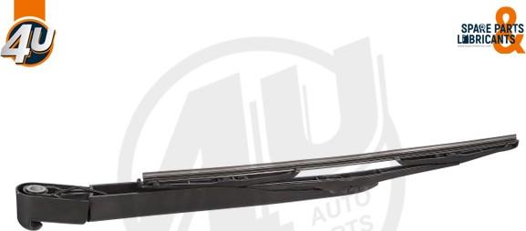 4U Autoparts 17028PU - Stikla tīrītāju sviru kompl., Stiklu tīrīšanas sistēma ps1.lv