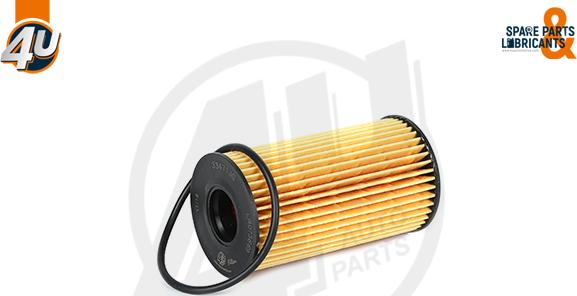 4U Autoparts 33471JG - Eļļas filtrs ps1.lv