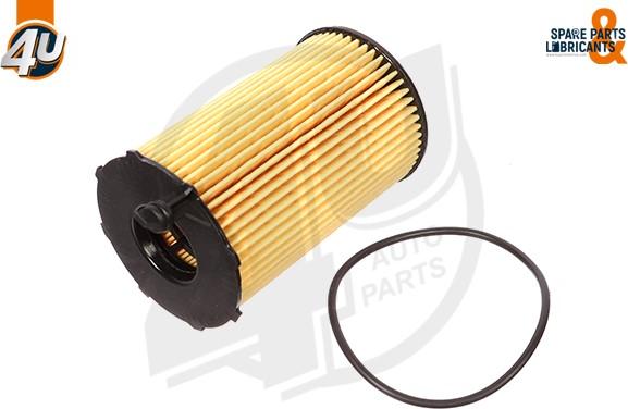 4U Autoparts 33859VV - Eļļas filtrs ps1.lv