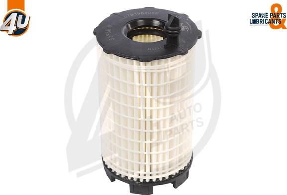 4U Autoparts 33856VV - Eļļas filtrs ps1.lv