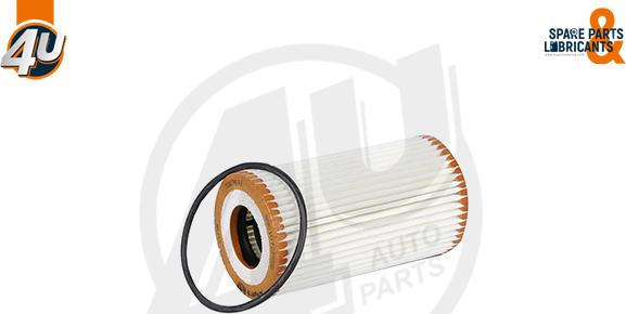 4U Autoparts 33876VV - Eļļas filtrs ps1.lv