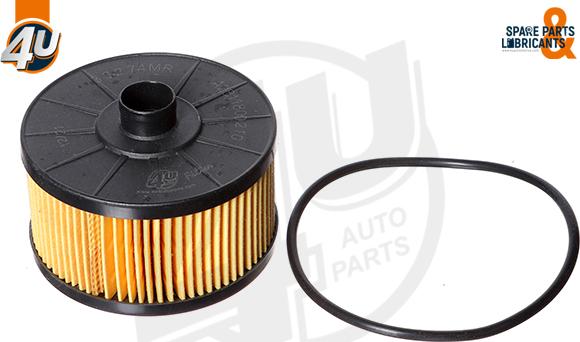 4U Autoparts 33274MR - Eļļas filtrs ps1.lv