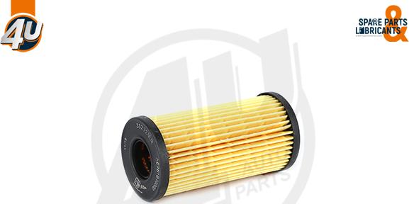 4U Autoparts 33272MR - Eļļas filtrs ps1.lv