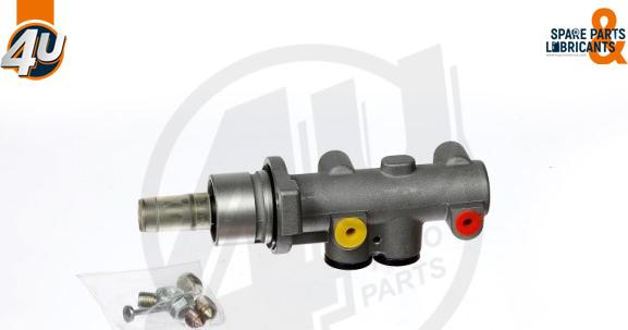 4U Autoparts 37301PU - Galvenais bremžu cilindrs ps1.lv