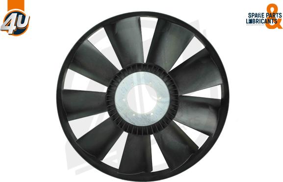 4U Autoparts 25114MN - Ventilatora darba rats, Motora dzesēšanas sistēma ps1.lv